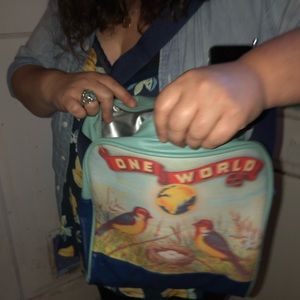 Art Bird insulated shoulder bag
